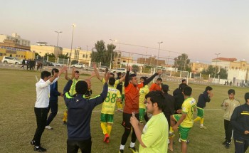 شباب العروبة أبطال لدوري منطقة الجوف لكرة القدم.