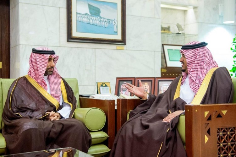 سمو نائب أمير منطقة الرياض يستقبل الرئيس التنفيذي للهيئة الملكية لمدينة الرياض