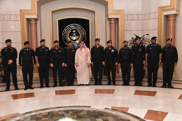 الأمير مشعل بن ماجد يستقبل مدير إدارة دوريات الأمن بجدة