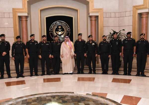 الأمير مشعل بن ماجد يستقبل مدير إدارة دوريات الأمن بجدة