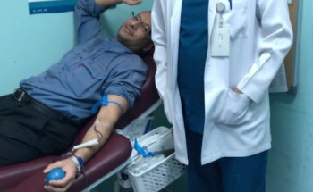 قسم المختبر وبنك الدم بمستشفى بيش يجمع أكثر من ١١٠ وحدات دم مختلفة
