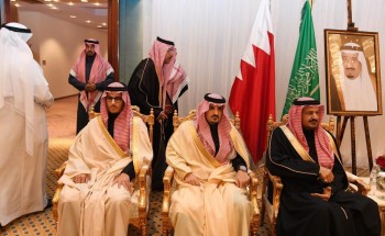 أمير منطقة الرياض يشرف حفل سفارة البحرين لدى المملكة