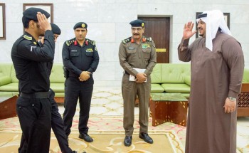 سمو نائب أمير منطقة الرياض يكرم عددا من أفراد الدوريات الأمنية لقاء تميزهم