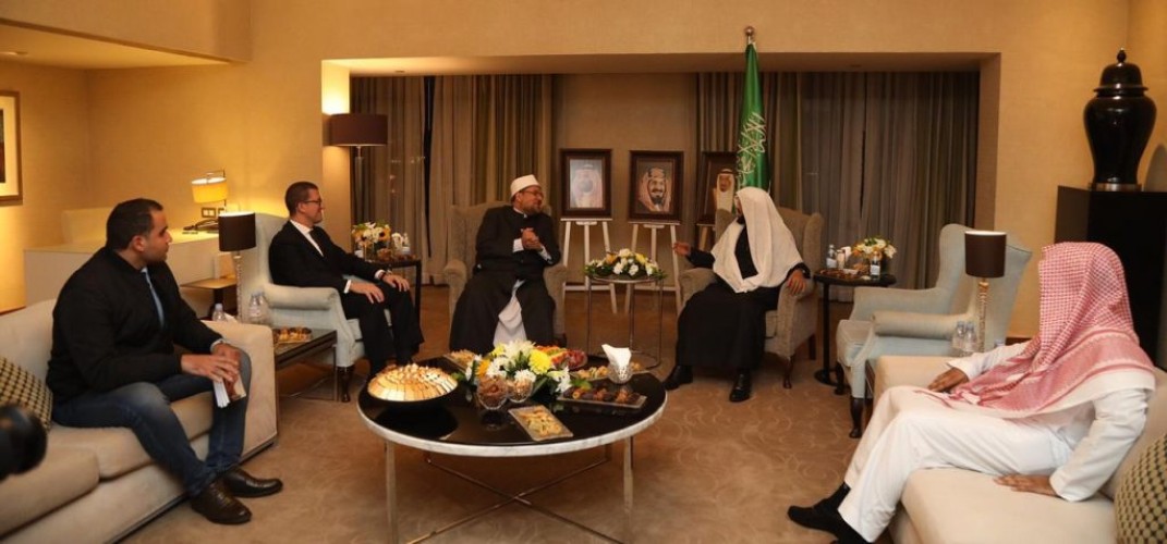وزير الشؤون الإسلامية يلتقي وزير الأوقاف المصري بالأردن