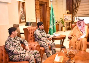 الأمير مشعل بن ماجد يستقبل نائب مدير عام السجون ومدير سجون منطقة مكة المكرمة
