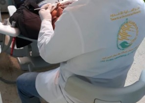 علاج (1200) حالة أسنان في عيادات مركز الملك سلمان للإغاثة في مخيم الزعتري خلال شهر نوفمبر