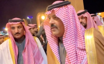 بحضور أمير منطقة حائل .. الشيخ فهد بن ناهس البراك  يحتفل بزواجه