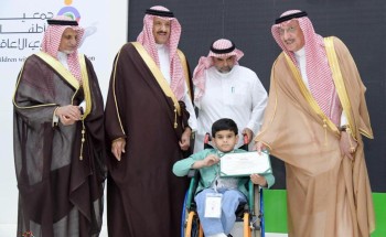 الطالب عبدالرحمن خالد عسيري يحقق المركز الأول في مسابقة الأمير سلطان بن سلمان للأطفال المعاقين
