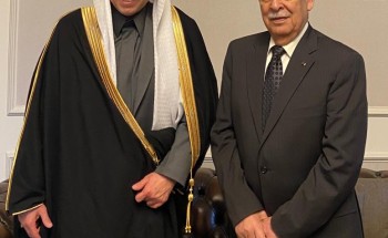 سفير المملكة لدى الأردن يلتقي رئيس الديوان الملكي الأردني