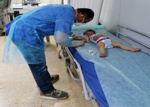 عيادات مركز الملك سلمان للإغاثة مستمرة بتقديم خدماتها للاجئين السوريين في مخيم الزعتري