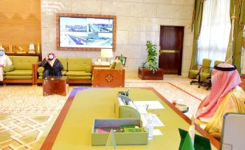 سمو أمير منطقة الرياض يستقبل رئيسي المحكمة العامة والمحكمة الجزائية بالمنطقة