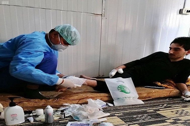 عيادات مركز الملك سلمان للإغاثة تطلق مبادرة الرعاية الصحية المنزلية في مخيم الزعتري