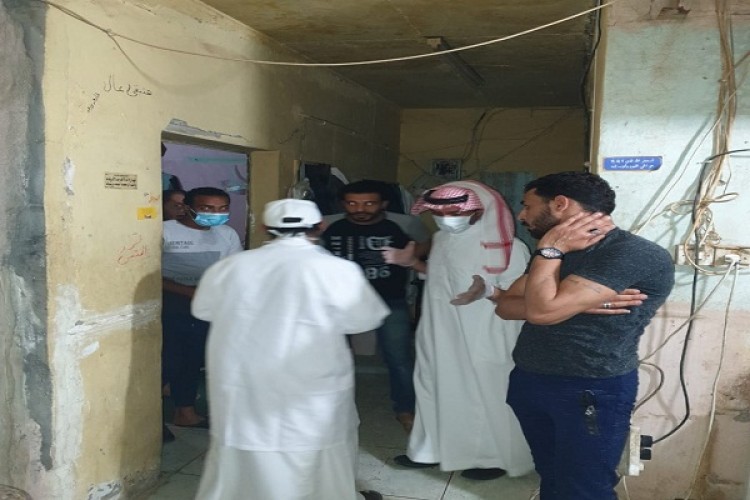 أمانة الرياض: اللجان الفرعية تفقدت مساكن ٩٩ ألف عامل للتحقق من مطابقتها للاشتراطات الصحية