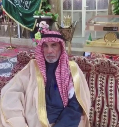 الشيخ قعيد بن قعبوب يثني على رجل الاعمال المهيمزي من دولة الكويت الشقيقة .