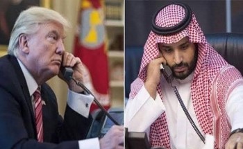 ولي العهد يتلقى اتصالاً هاتفياً من الرئيس الأمريكي اطمأن خلاله على صحة خادم الحرمين