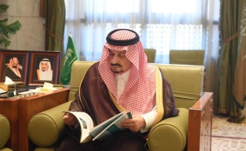 سمو أمير منطقة الرياض يستقبل مديري التعليم والنقل بالمنطقة