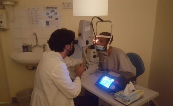 استخدام تقنية الليزر لعلاج مرضى الجلوكوما في مستشفى حريملاء العام