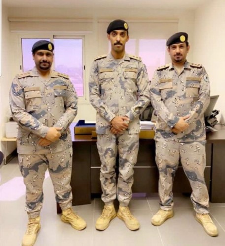 ترقية الملازم مشاري آل شاهر الشهراني إلى رتبة الملازم أول