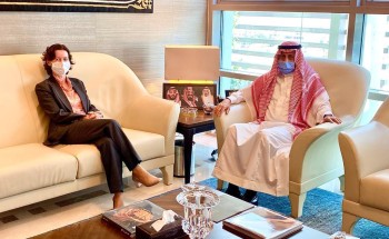 سفير المملكة لدى الأردن يلتقي السفيرة البريطانية