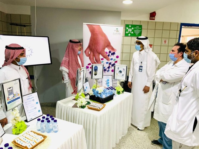 بمناسبة الاسبوع العالمي للمضادات الحيوية مستشفى الملك سلمان يطلق سلسلة من المحاضرات العلمية عبر منصة زوم وركن توعوي عن المضادات الحيوية