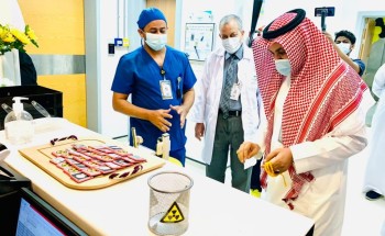 مدير مستشفى العارضة يدشن فعاليات اليوم العالمي للأشعة