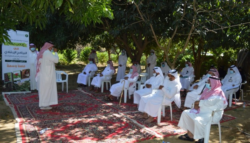 تنفيذ برنامج إرشادي عن الحصاد وتجفيف ثمار البن في محافظة فيفا