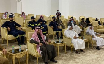 الهلال الأحمر السعودي ينفذ برنامج ‏سمو أمير منطقة عسير”كن مسعفاً” بمركز بللسمر