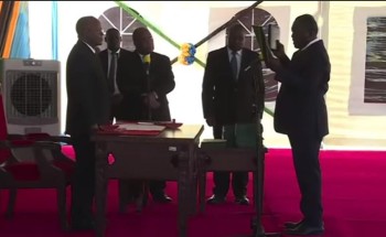 بالفيديو: وزير التعدين في تنزانيا يفشل في أداء القسم الرسمي عند تعيينه في المنصب