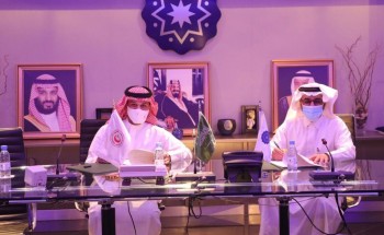 الهلال الأحمر ومدينة الأمير سلطان للخدمات لإنسانيةيوقعان اتفاقية مذكرة تعاون