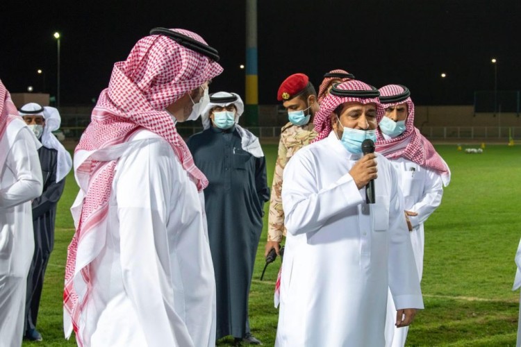 سمو أمير الجوف يزور نادي العروبة ويهنئهم بصعودهم لدوري الأمير محمد بن سلمان للدرجة الأولى
