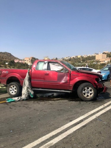 الهلال الأحمر السعودي بالباحة: وقوع حادث تصادم .. والكشف عن عدد المصابين