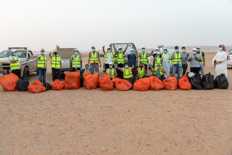 محمية الملك عبدالعزيز الملكية تدشن مبادرة للمحافظة على نظافة المحمية