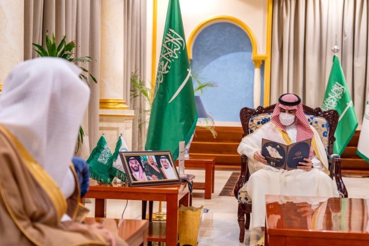 سمو أمير الجوف يطلع على تقرير عن مشاركة المنطقة بجائزة الملك سلمان بن عبدالعزيز لحفظ القرآن الكريم