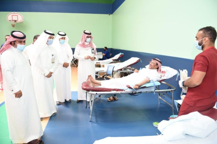 60 متبرع بالدم خلال يومين في مجمع إرادة والصحة النفسية بالدمام