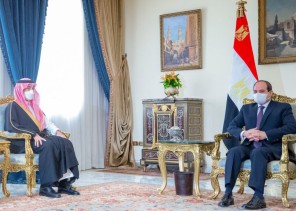 الرئيس المصري يستقبل سمو وزير الرياضة