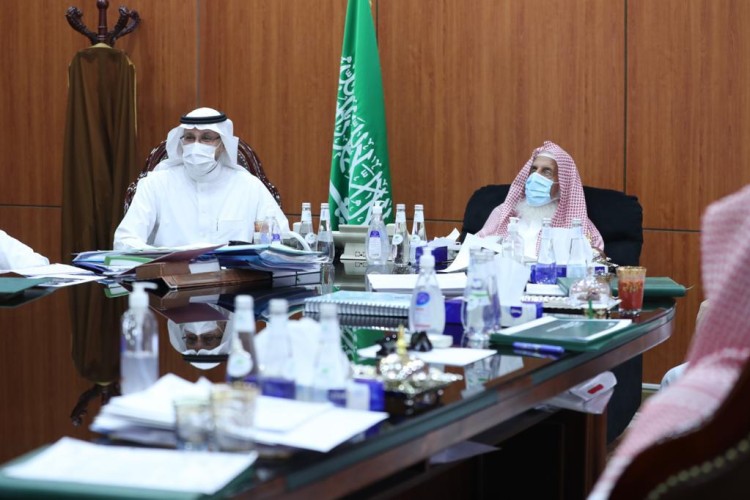 مفتي عام المملكة يستقبل الرئيس التنفيذي للهيئة السعودية للملكية الفكرية