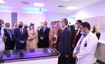 “الصندوق السعودي للتنمية” يفتتح المركز السعودي للعلاج بالأشعة في مدينة الرمثا الأردنية