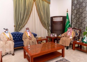 سمو الأمير فيصل بن نواف يلتقي رئيس المجلس الاستشاري الصحي بالجوف