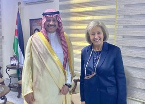 سفير المملكة في الأردن يزور معالي وزيرة الثقافة الأردنية في مكتبها