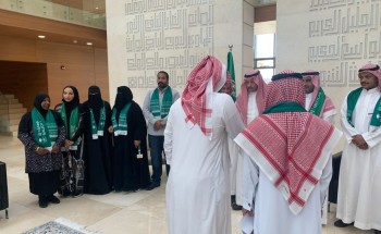 سفير خادم الحرمين الشريفين بالأردن يستقبل عدداً من المواطنين السعوديين المقيمين في الأردن بمناسبة اليوم الوطني الـ 92
