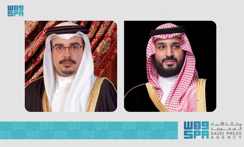 ولي عهد مملكة البحرين يهنئ الأمير محمد سلمان بمناسبة صدور الأمر الملكي بتعيينه رئيساً لمجلس الوزراء