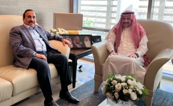 سفير خادم الحرمين الشريفين بالأردن يلتقي رئيس مجلس مديرين شركة القحطاني القابضة