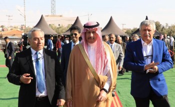 معالي وزير الشباب الأردني الأسبق  يقيم مأدبة غداء على شرف سفير خادم الحرمين بالأردن