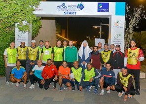 الطريفي يشارك جمعية المشي والجري في صحتك ٣٠