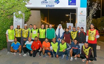 الطريفي يشارك جمعية المشي والجري في صحتك ٣٠