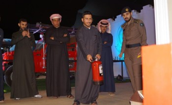 المديرية العامة للدفاع المدني تشارك في مهرجان الملك عبدالعزيز للإبل ضمن معرض وزارة الداخلية ..