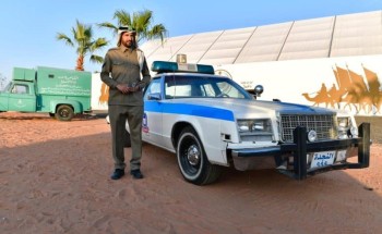 في معرض وزارة الداخلية .. عرض أقدم الدوريات الأمنية الميدانية بمهرجان الملك عبدالعزيز للإبل