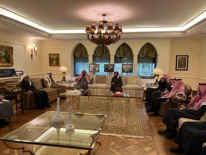 سفير المملكة بالأردن يقيم مأدبة غداء لمعالي النائب العام الشيخ سعود بن عبدالله المعجب والوفد المرافق له