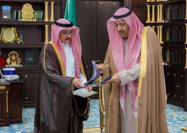 سمو أمير منطقة الباحة يستقبل رئيس مجلس إدارة الغرفة التجارية بالمنطقة
