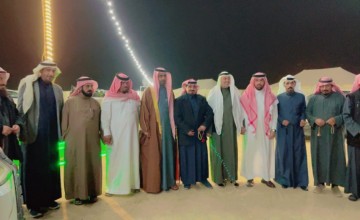 مخيم ربيعي يجمع ابناء عمومة الرشايدة من دولة الكويت والسعودية بالخفجي